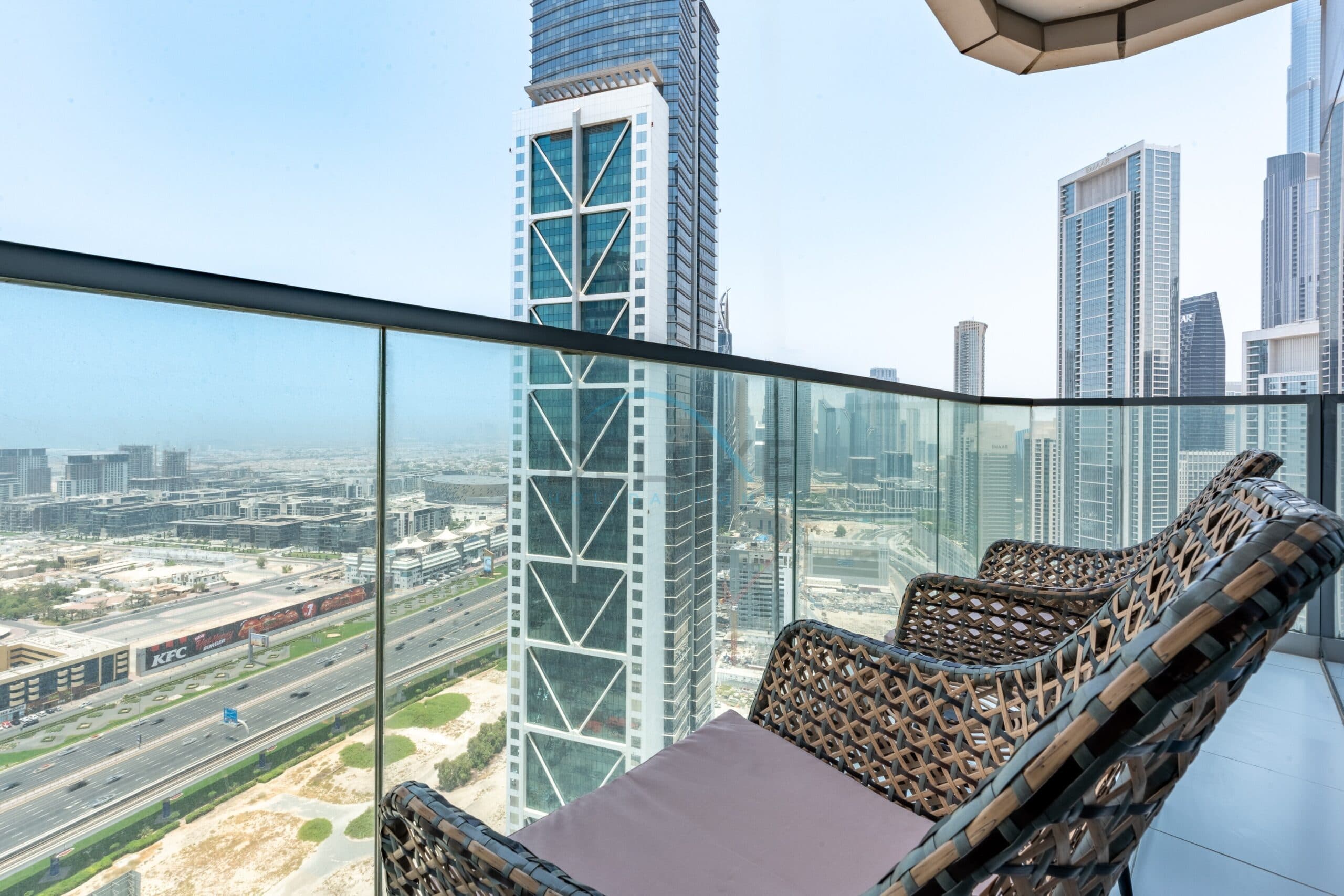 2br burj view, paramount tower