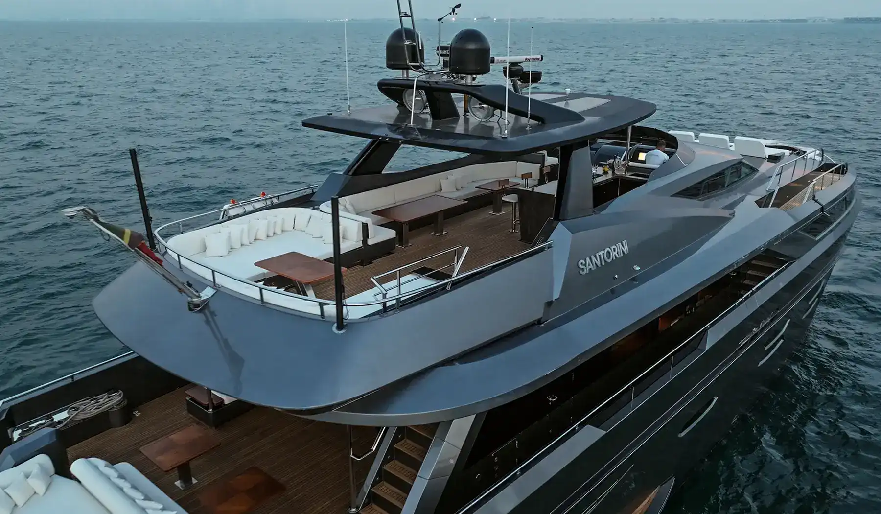 santorini 115ft yacht