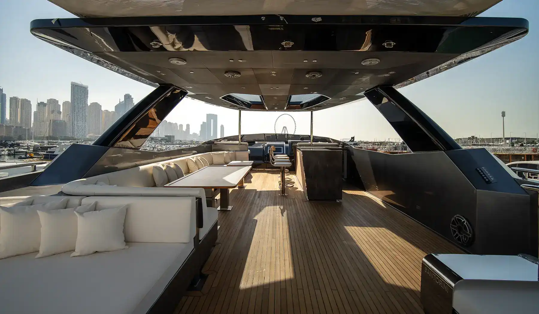 santorini 115ft yacht