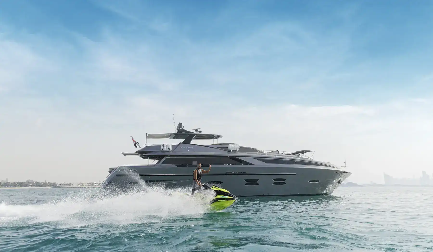 santorini 115ft yacht