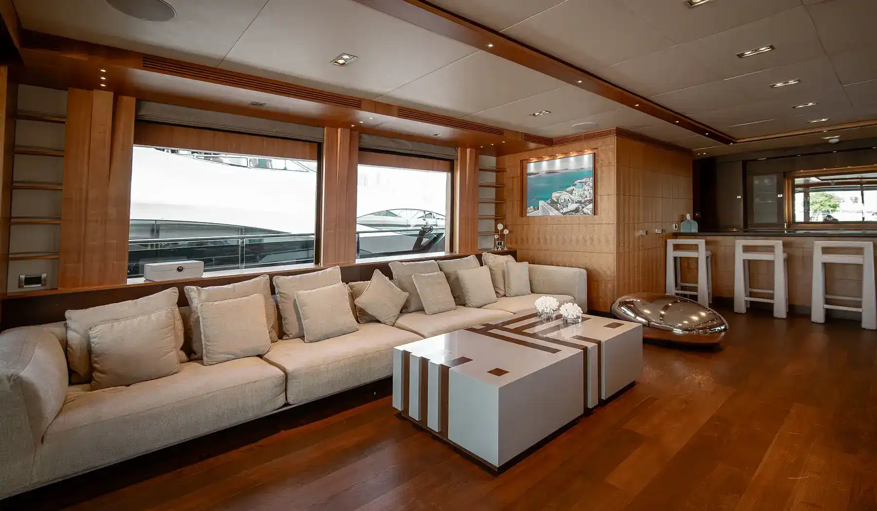 santorini 115ft yacht